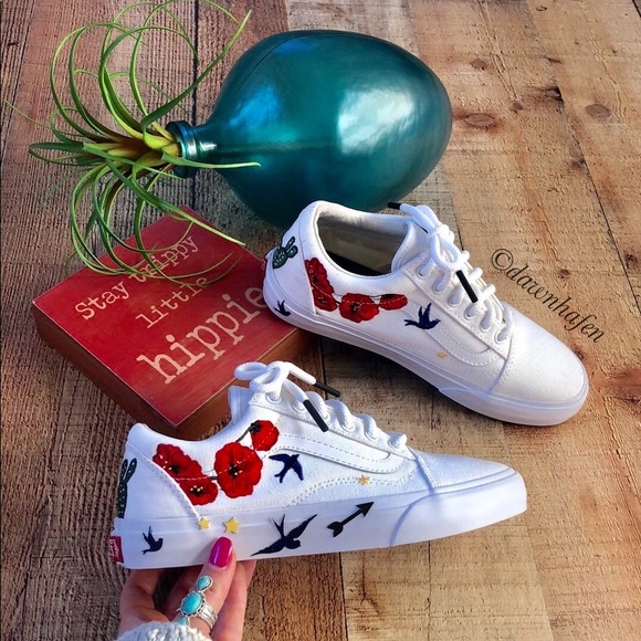 vans old skool desert embellish